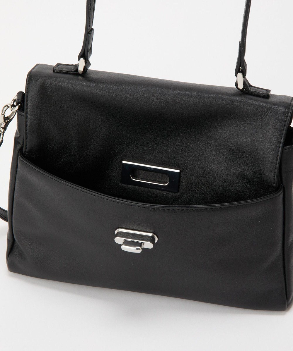 russet ソフトレザーフラップミニトートバッグ(CE-1674) 