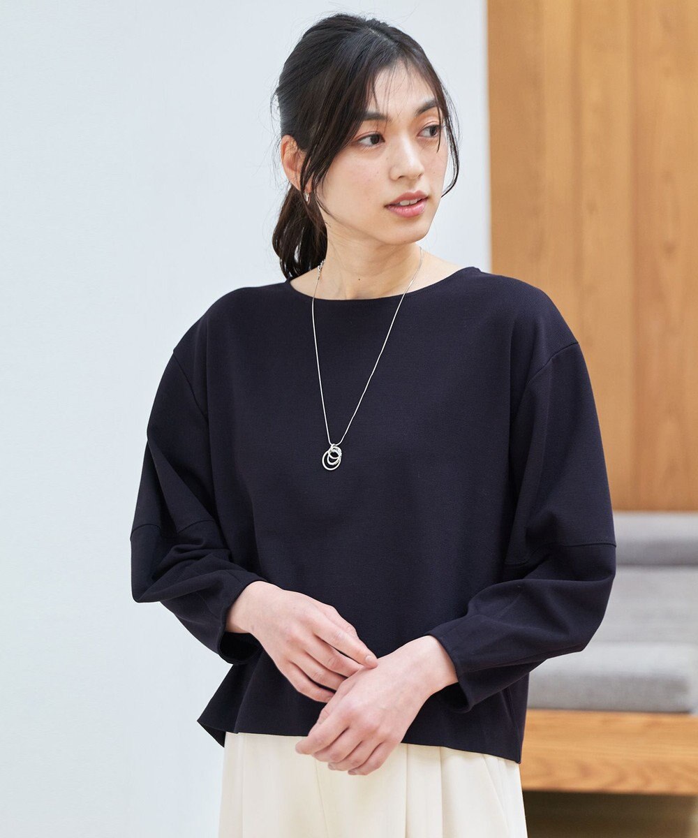 ANY L 【洗濯機可/5色展開】サカリバランタンスリーブプルオーバー 