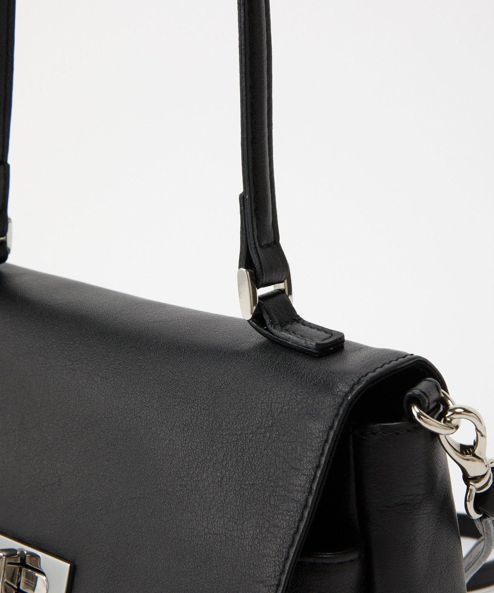 russet ソフトレザーフラップミニトートバッグ(CE-1674) 