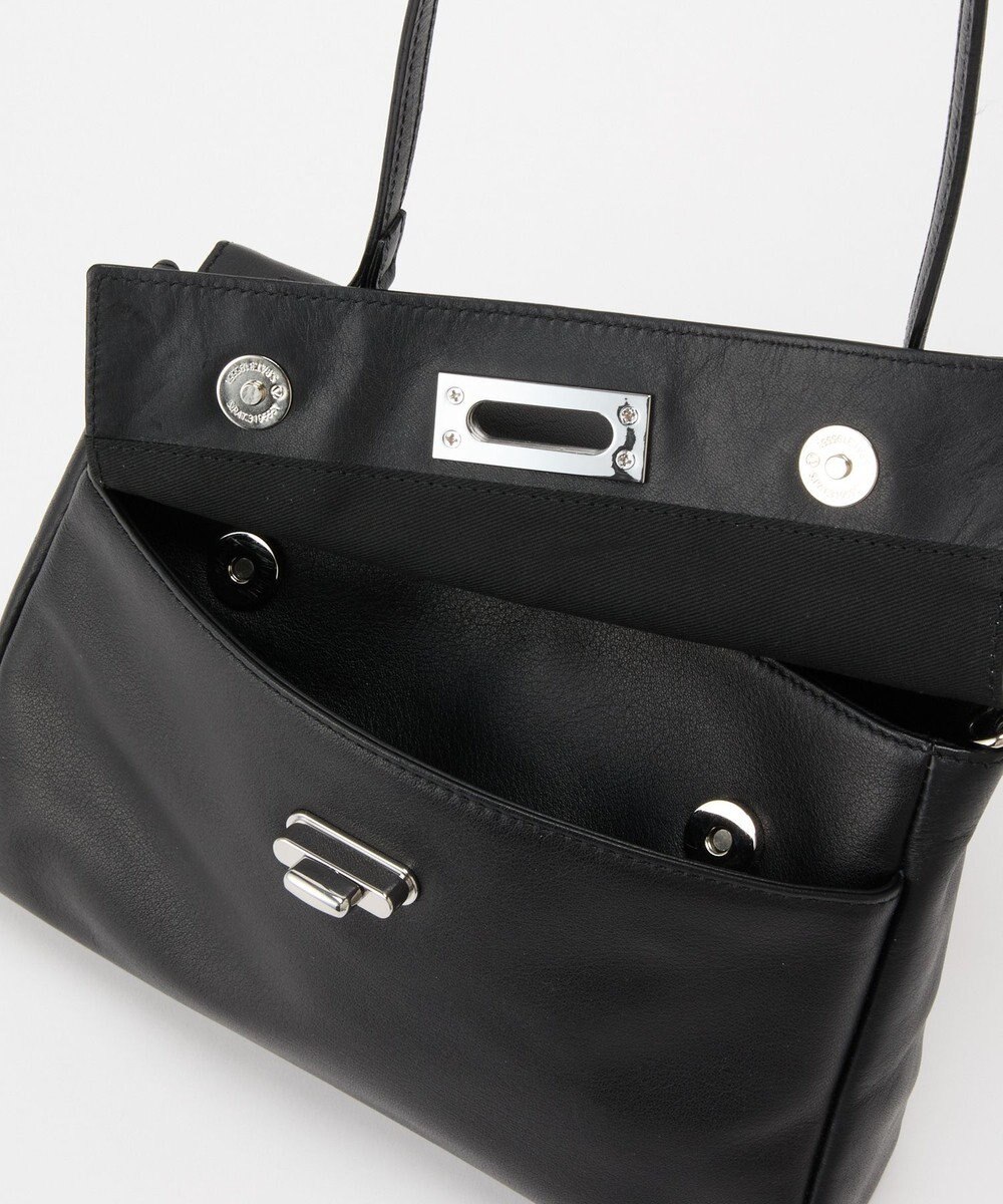 russet ソフトレザーフラップミニトートバッグ(CE-1674) 