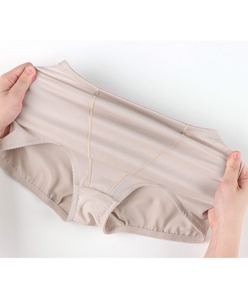 Wing ガードル ソフトな着用感 綿混素材(身生地部) おなか押さえ ショート丈 NV0760 ウイング／ワコール 