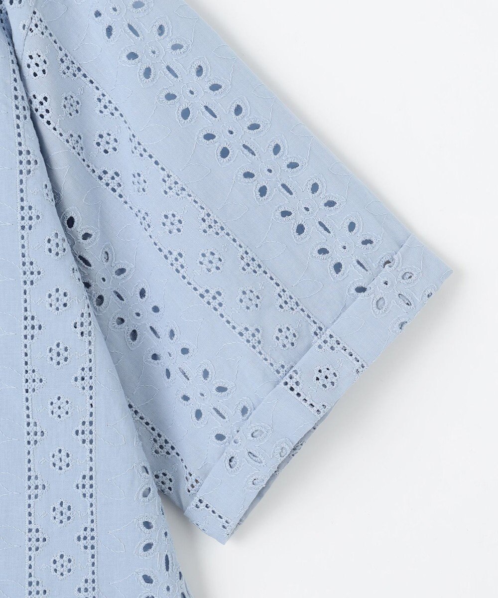 ANY エンブロイダリーシャツ 