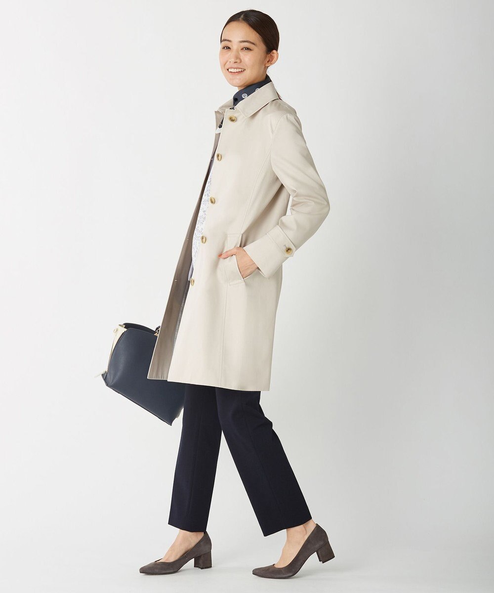 J.PRESS LADIES 【制菌加工・UVカット】アルファクロスジャージー パンツ 