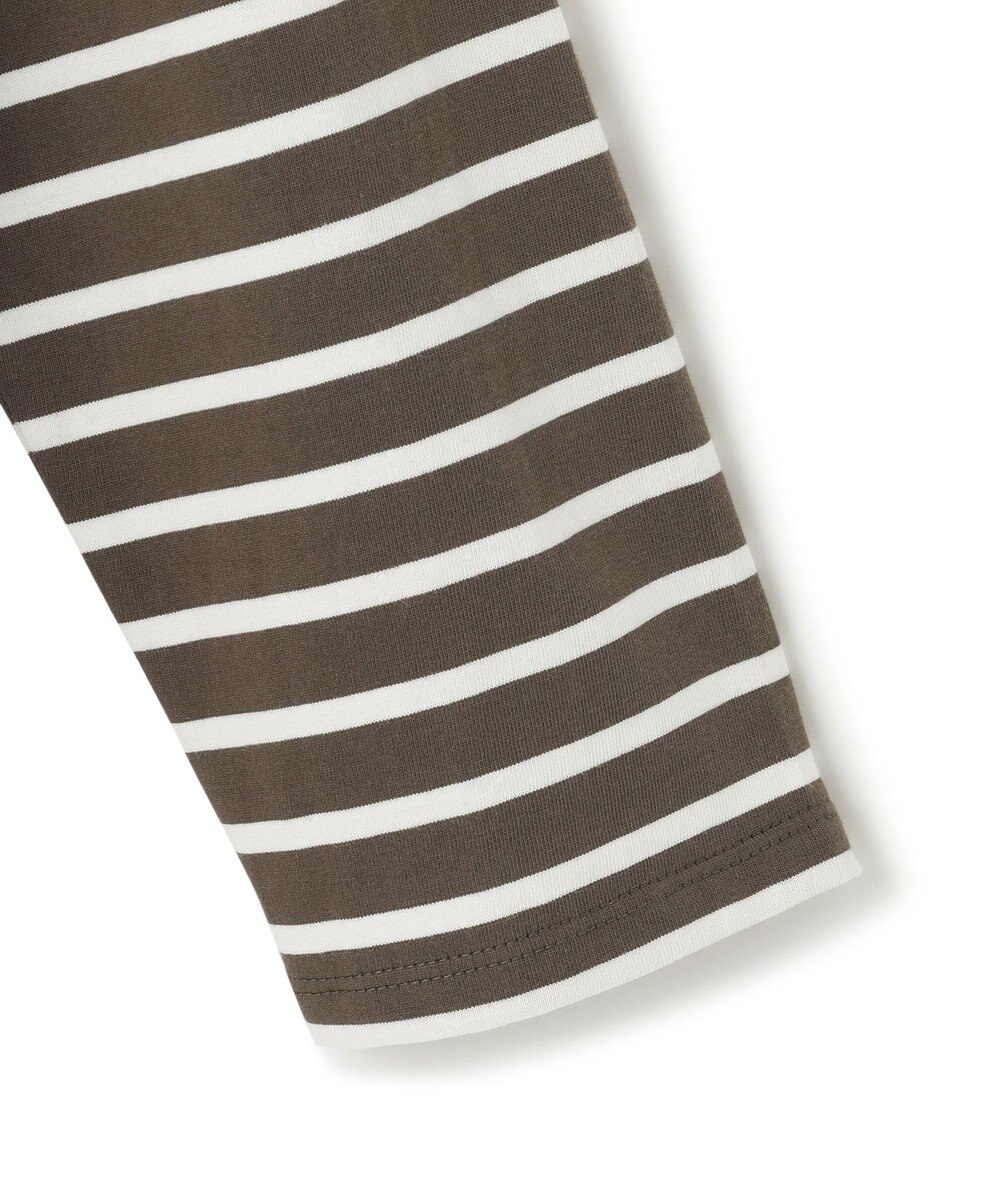 23区 S 【SLOW/一部店舗限定】ギザコットンボーダー ラウンドネックカットソー 