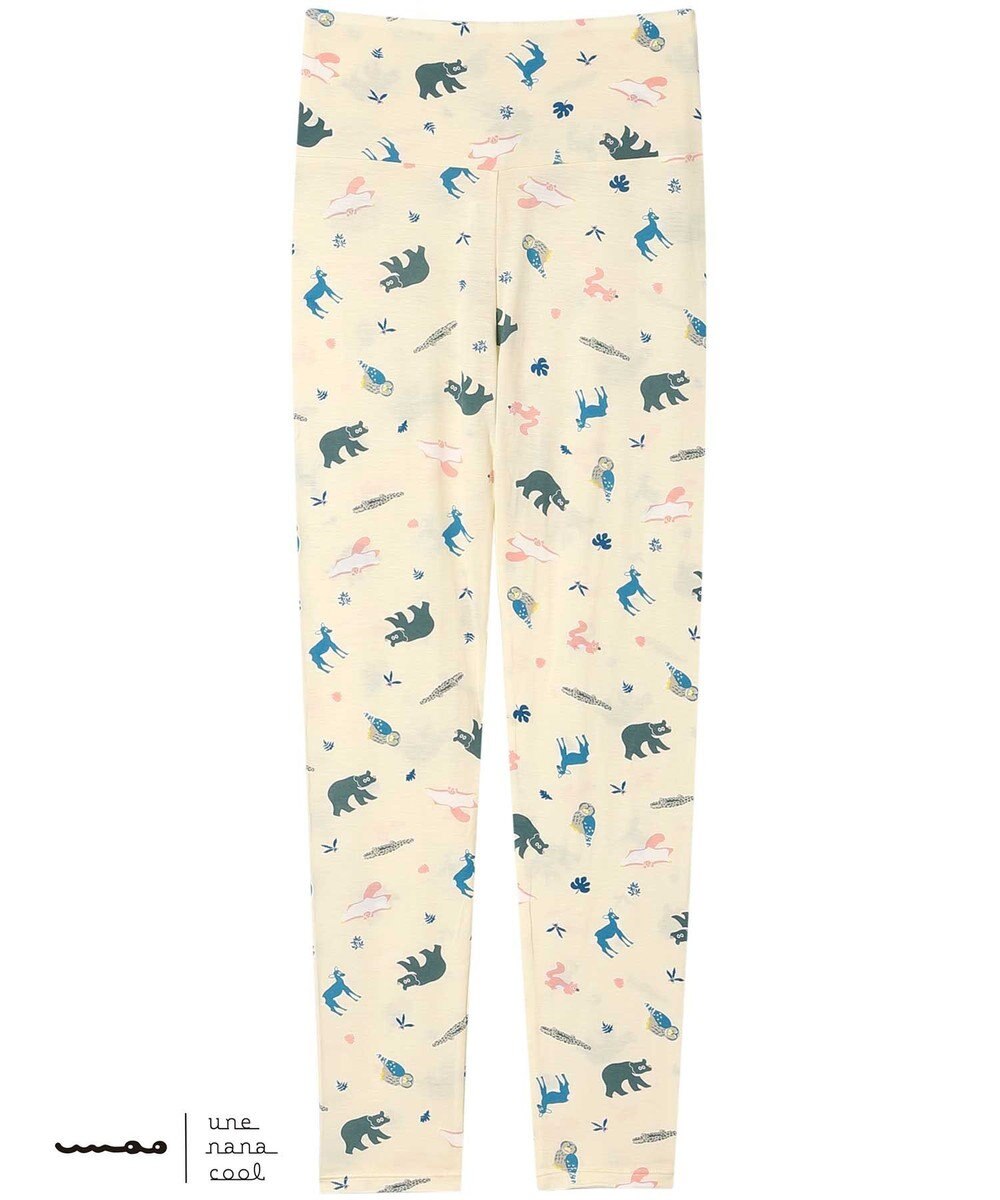 une nana cool MADE WITH 京都市動物園 ハラマキ付レギンス 