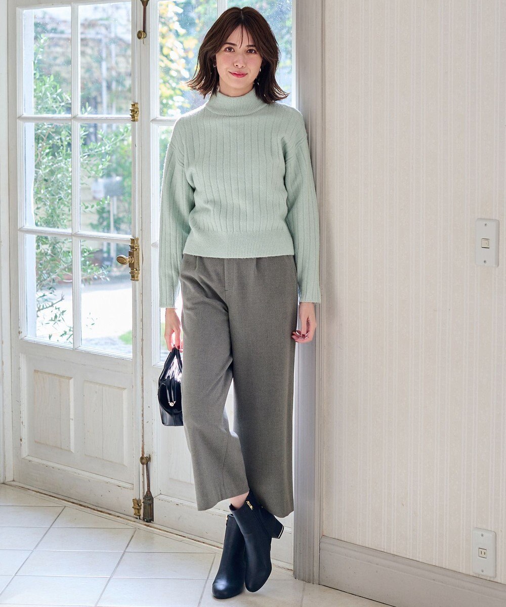 ANY SIS 【洗える】シャーベットカラー ニット 