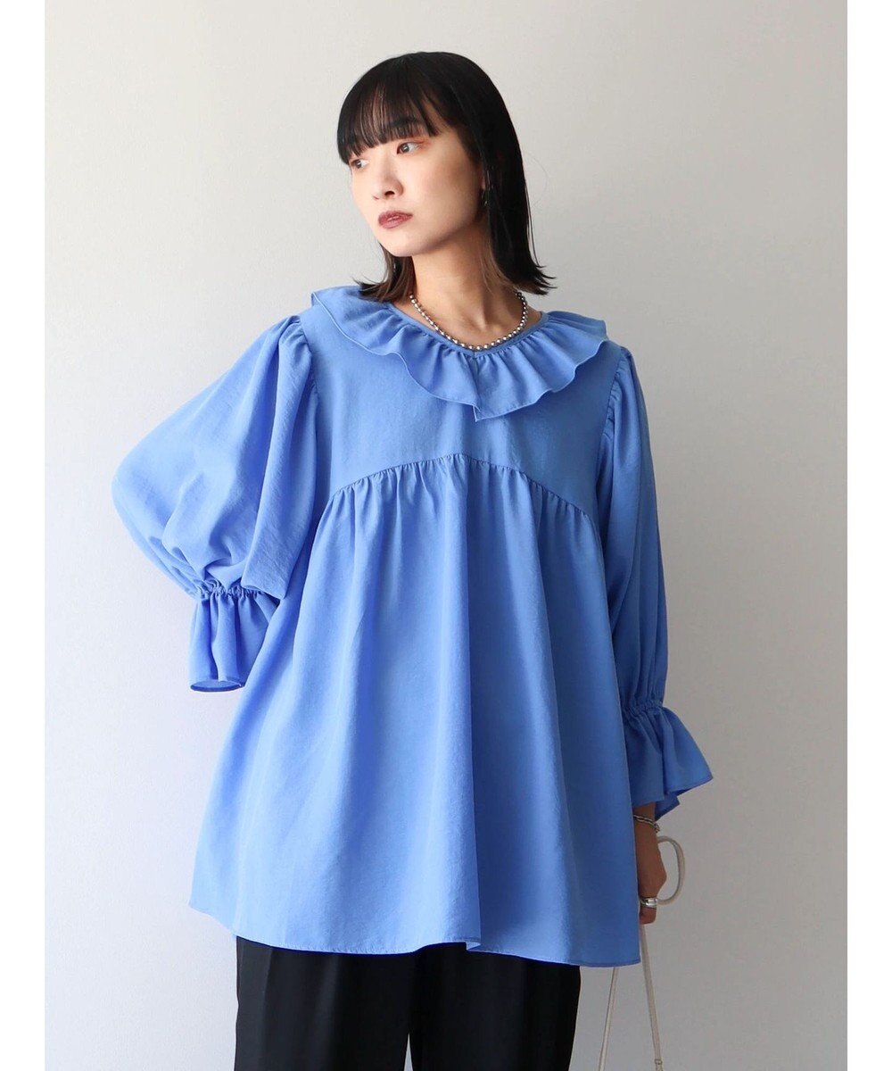 Green Parks キャンディスリーブブラウスチュニック 