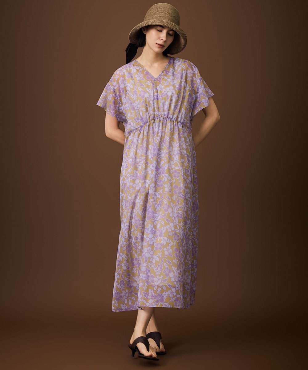 自由区 【UVカット・洗える】リボンブレード ハット 