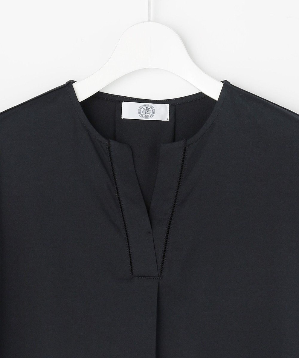 J.PRESS LADIES プレーティングジャージー チュニック丈 カットソー 