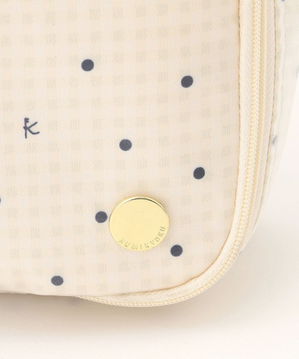 組曲 KIDS gingham K heart トラベルバッグM 