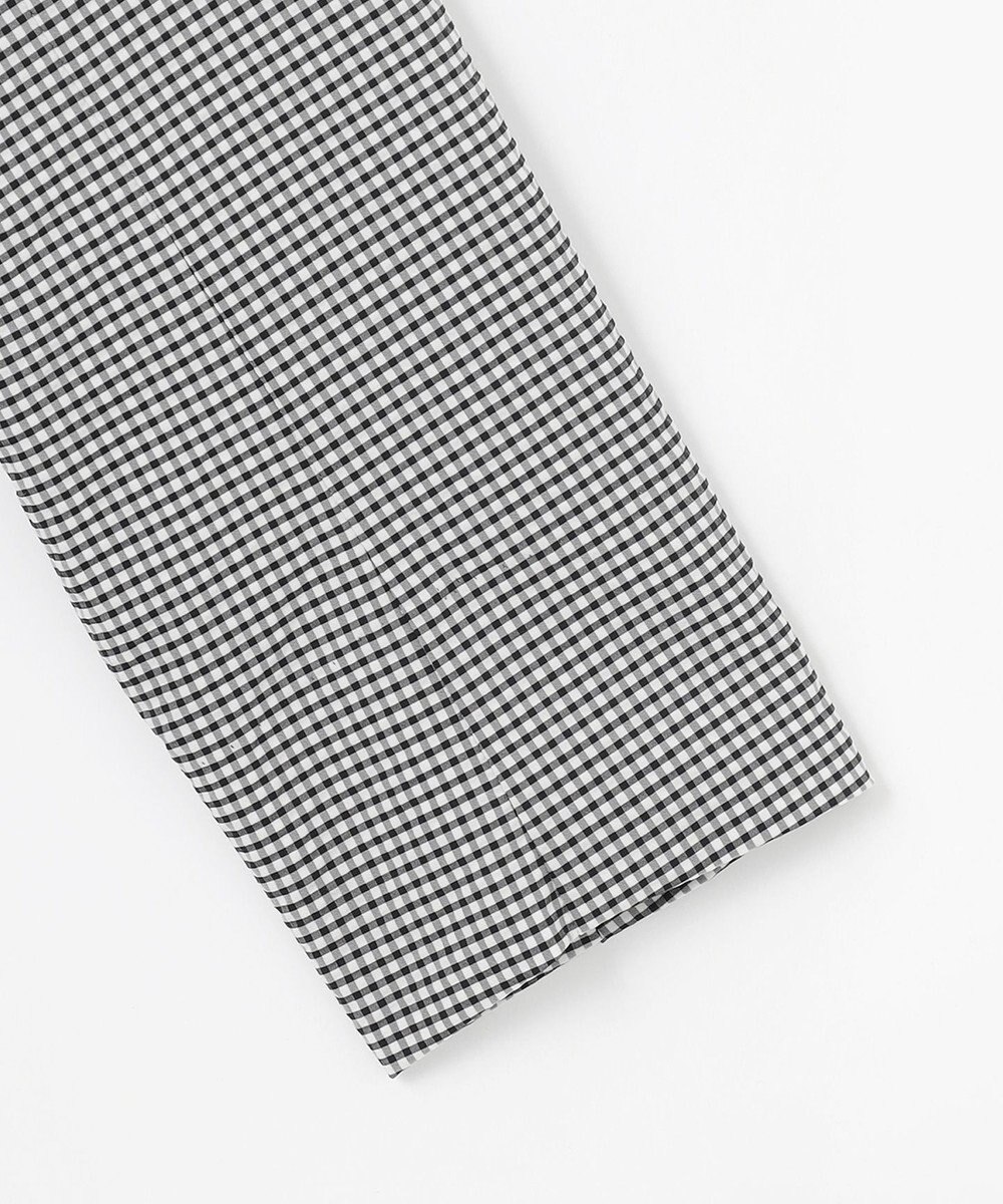 J.PRESS LADIES L 【洗える】Lightストレッチギンガム シングル トレンチコート 