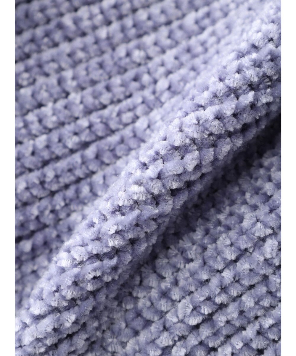 Green Parks ベロアモールニットプルオーバー 