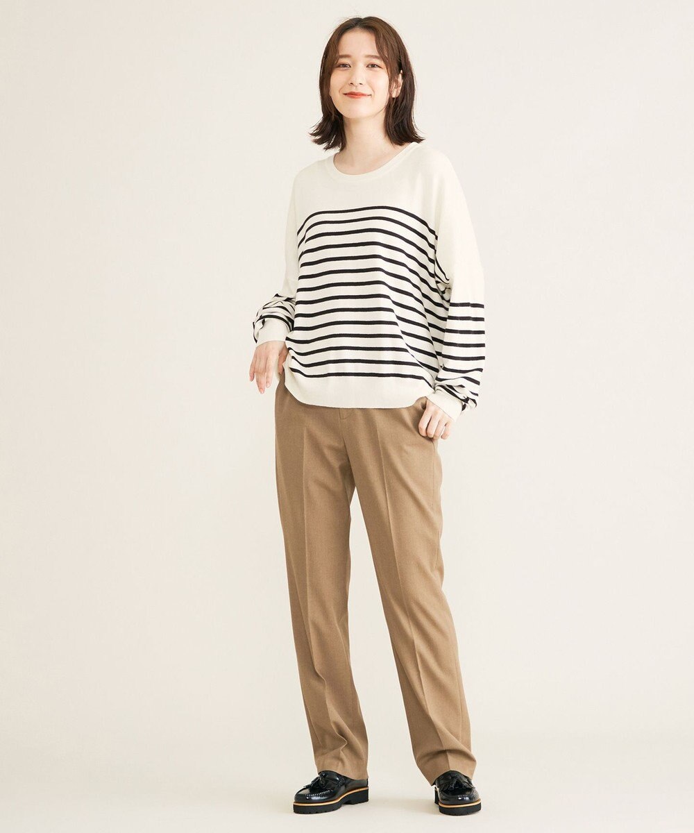 SHARE PARK LADIES 【洗える】TRストレートパンツ 