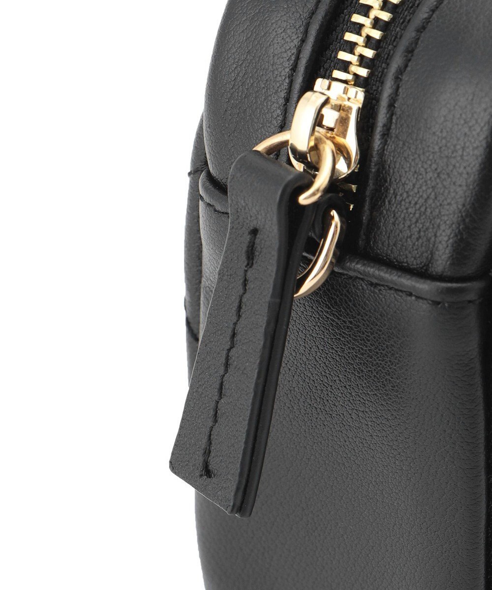 23区 ファスナー キルティング ショルダーバッグ 