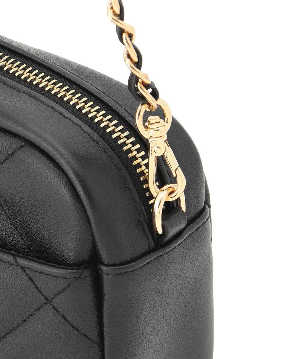 23区 ファスナー キルティング ショルダーバッグ 