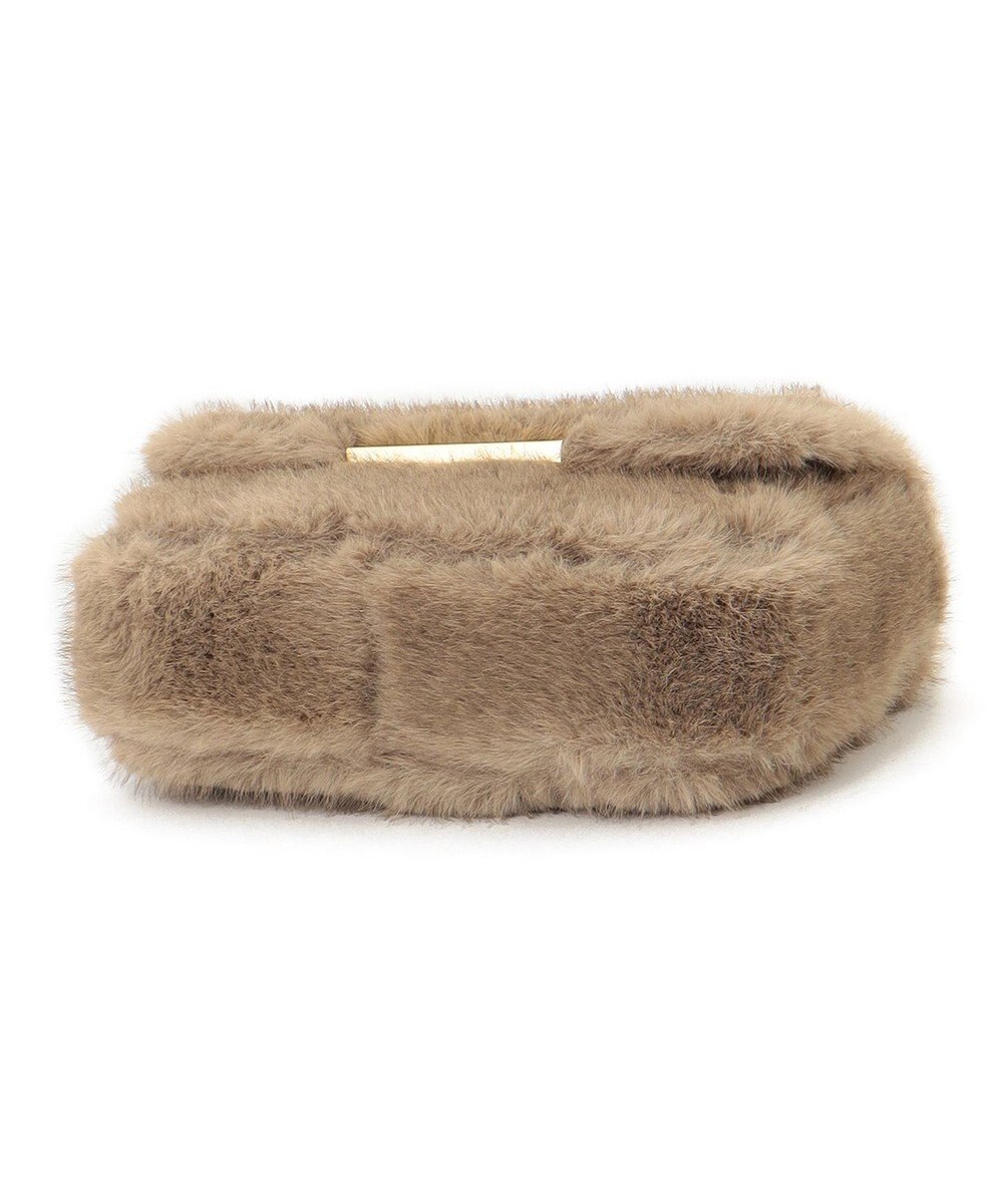 23区 フェイクファー ショルダーバッグ 