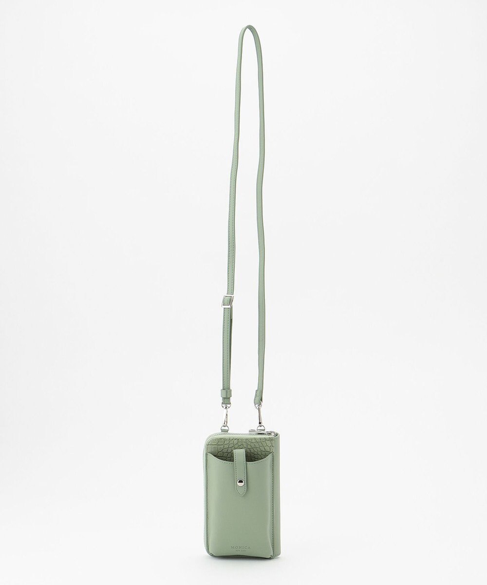 LA BAGAGERIE 【MONICA】バイカラー スマホショルダー 