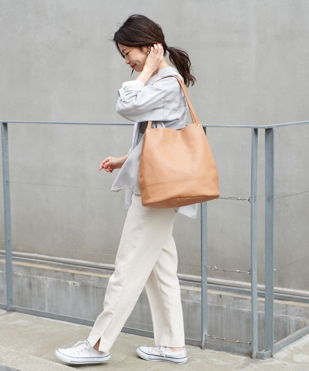 再入荷 モノグラムプレスバケットトートバッグ Ce 818 Russetファッション通販 公式通販 オンワード クローゼット