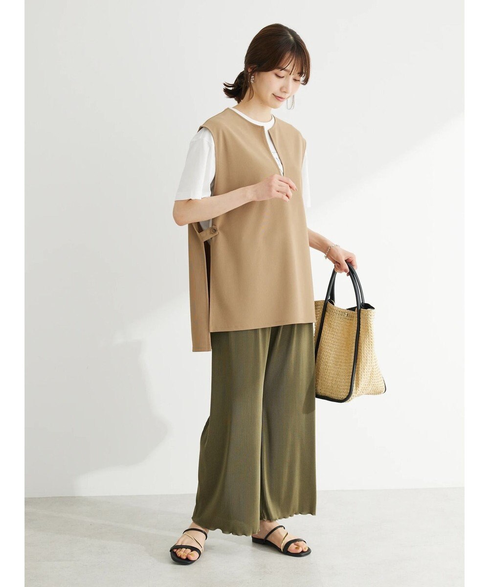 Green Parks キーネックカットベスト 