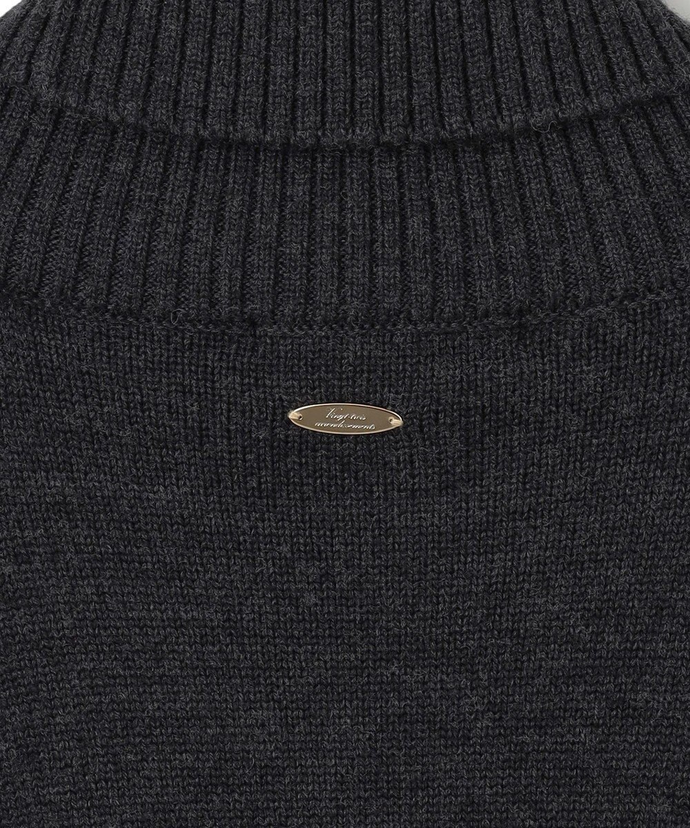 23区 【洗える】ニット ポンチョ 