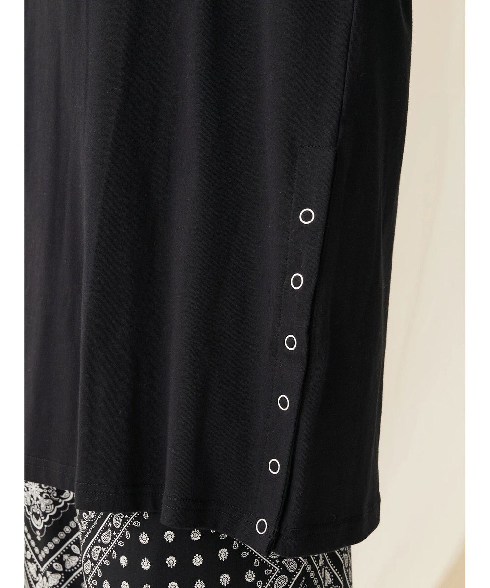 CRAFT STANDARD BOUTIQUE モックネックリングドットチュニック 