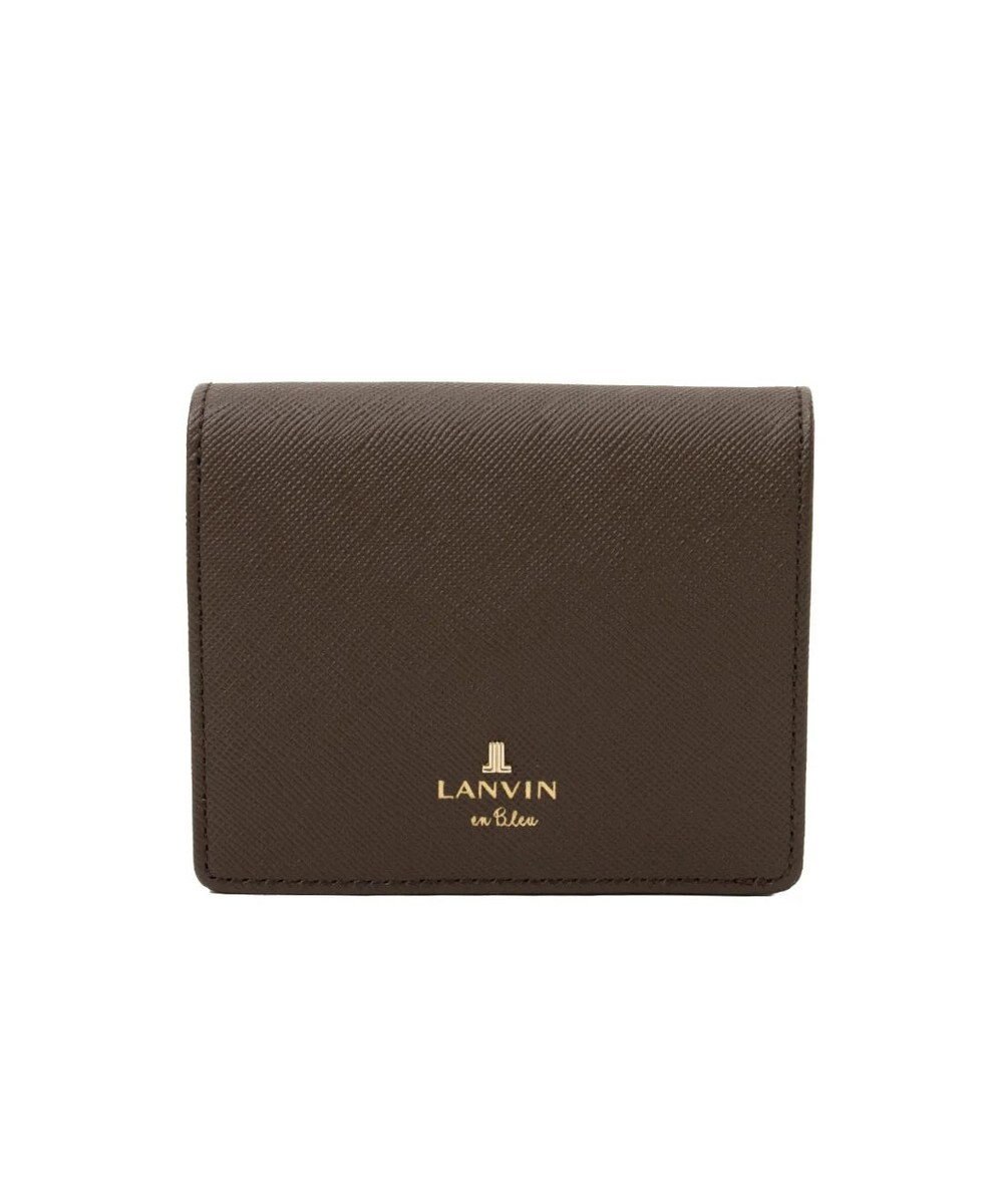 LANVIN en Bleu リュクサンブール 二つ折りコンパクト財布 