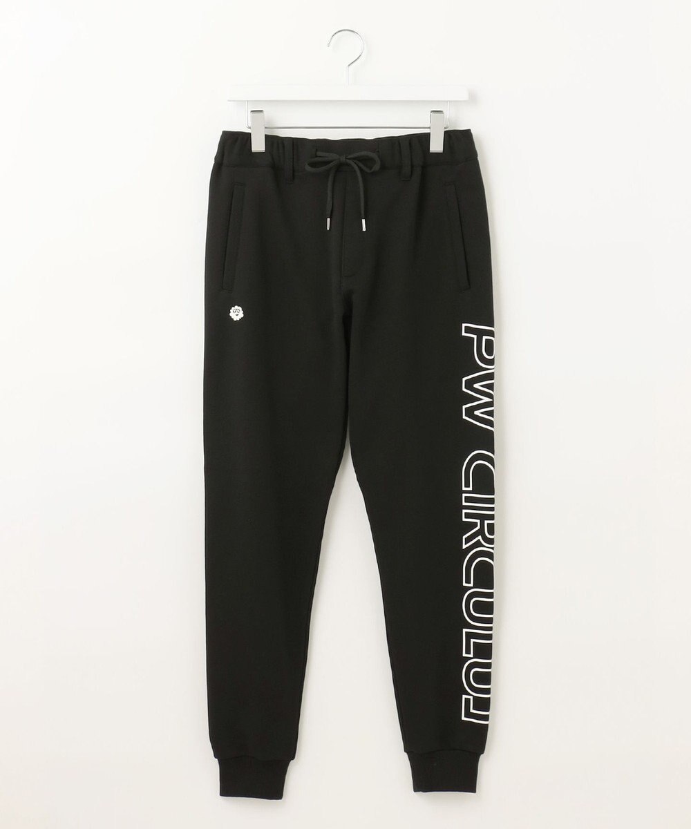 PW CIRCULUS 【MEN】アスレジャー 裏毛 サイドプリント ジョガーパンツ 