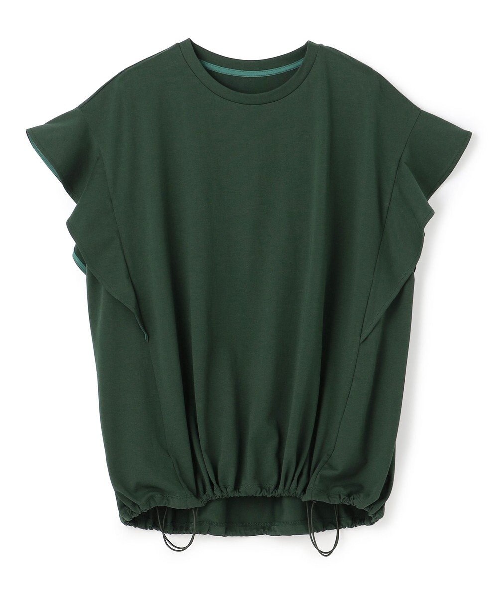 UNFILO プレーティング フレアスリーブ Tシャツ 
