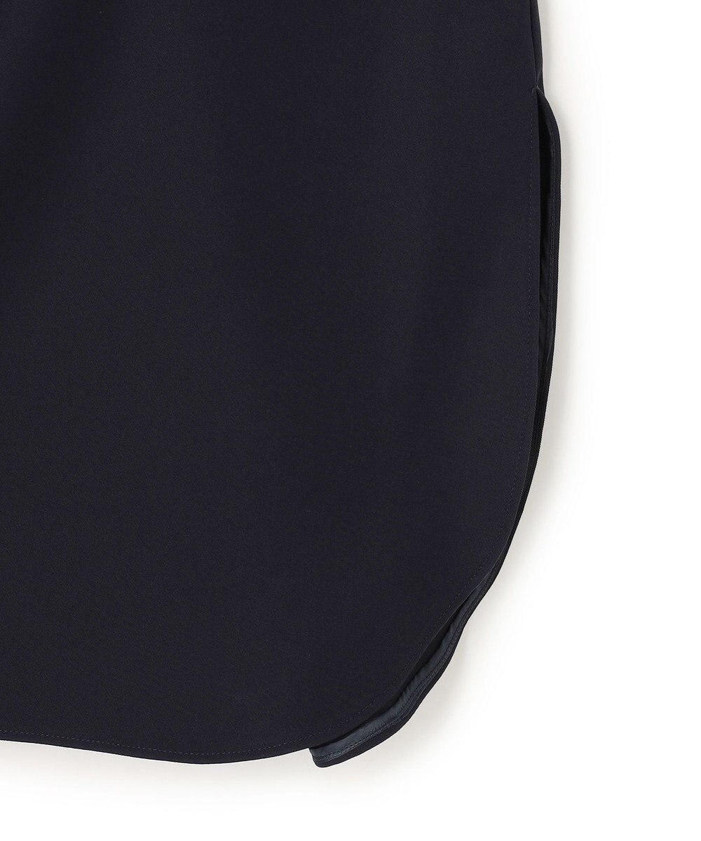 UNFILO 【セットアップ着用可/セレモニー】ドライダブルクロス スキッパーブラウス 