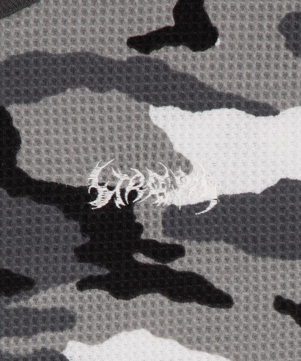 WEGO 【ユニセックス着用ITEM】ワッフルロゴT（長袖） 