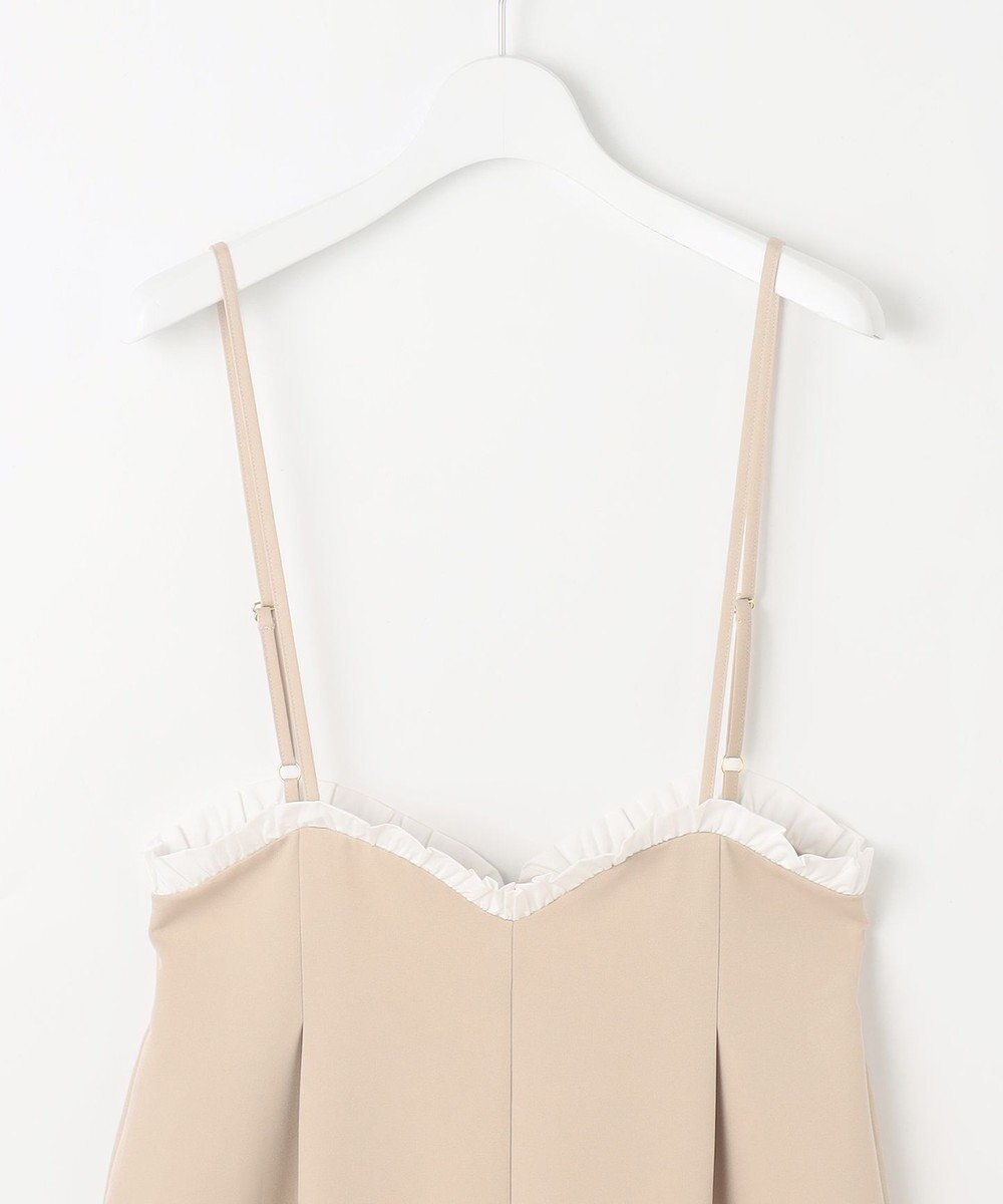 Feroux フリルデザイン・サス付きパンツ 