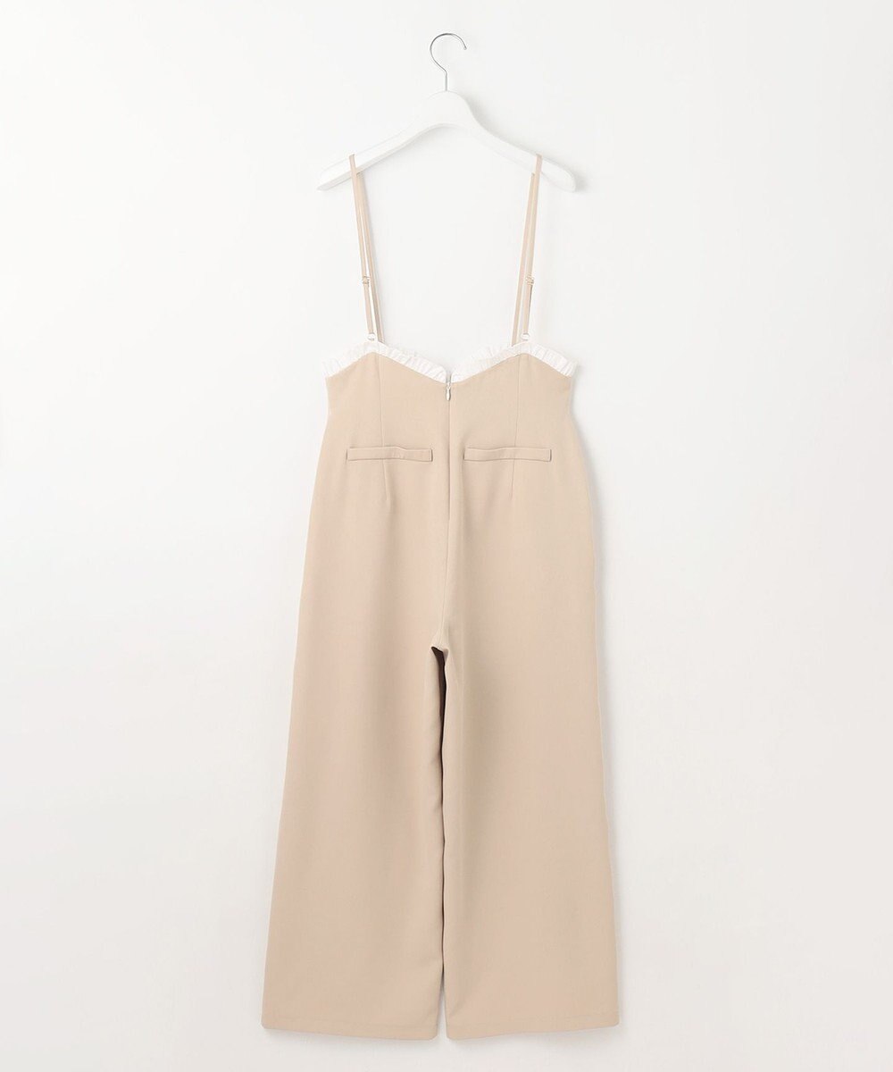 Feroux フリルデザイン・サス付きパンツ 