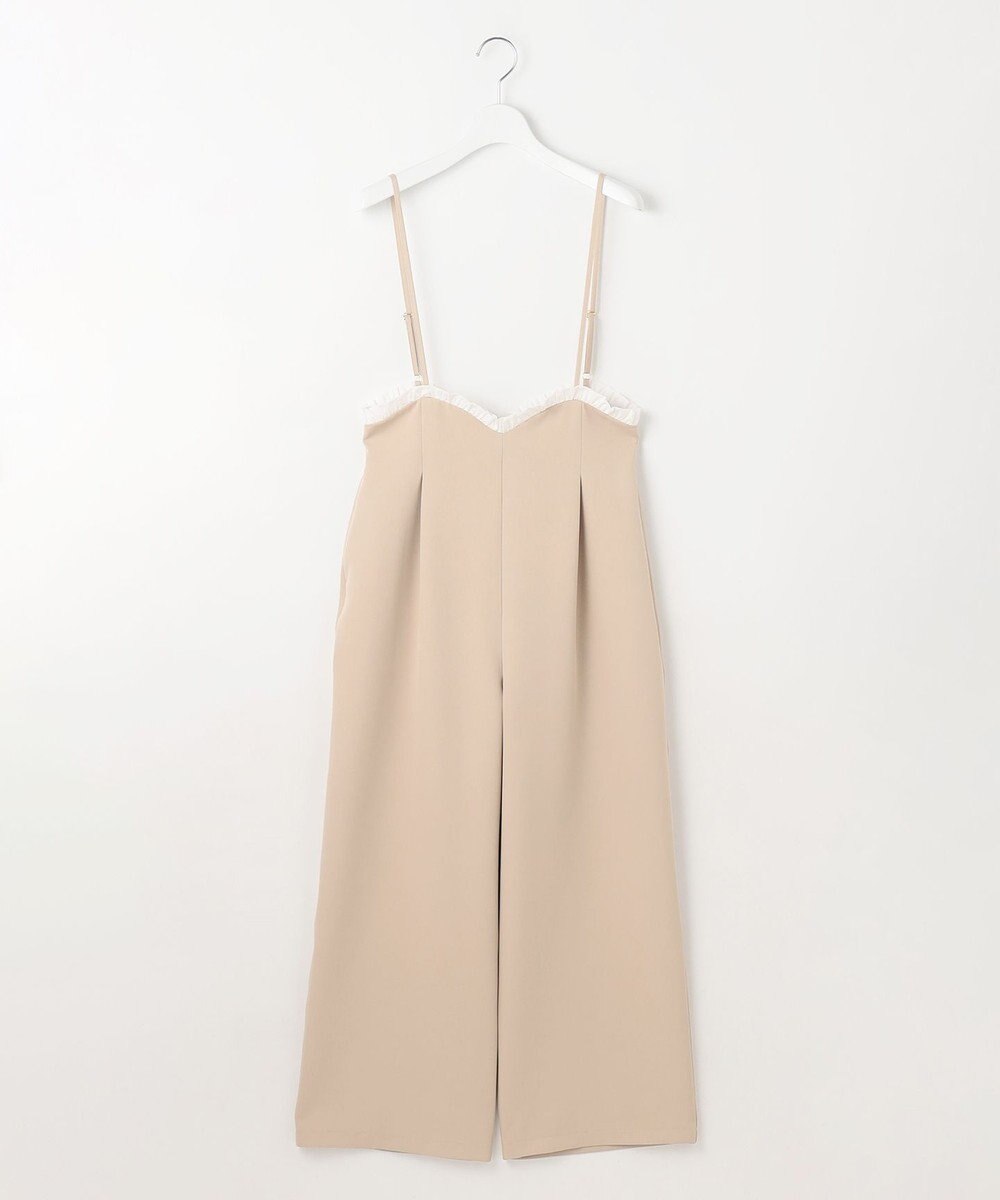 Feroux フリルデザイン・サス付きパンツ 