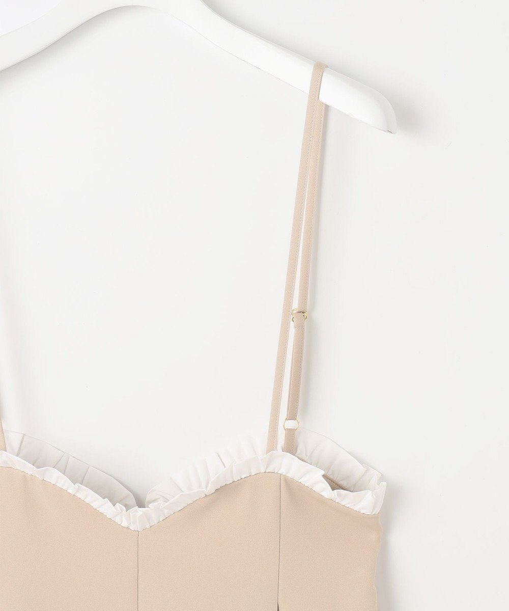 Feroux フリルデザイン・サス付きパンツ 