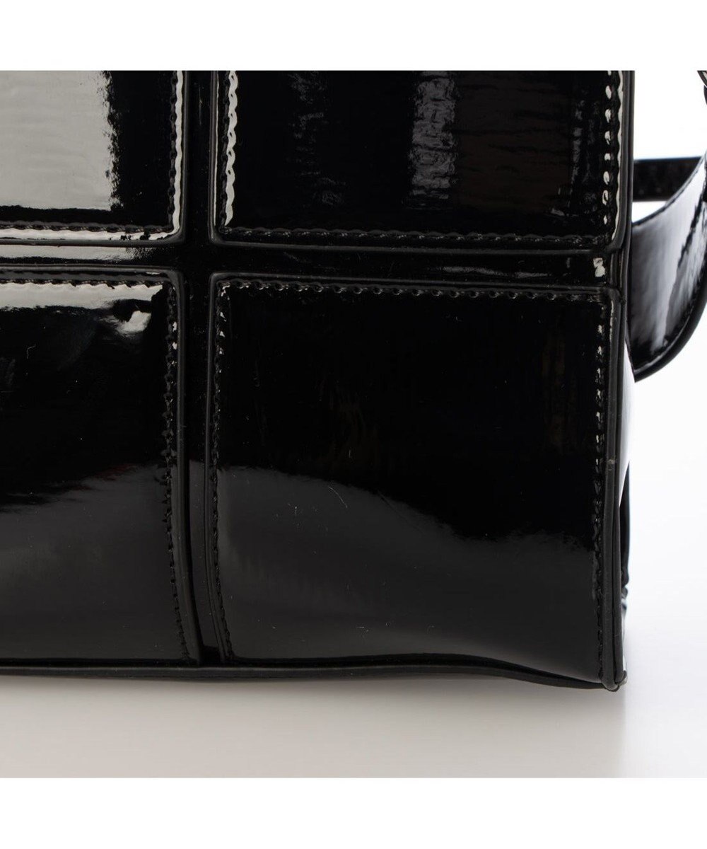 UNBILLION カシュカシュ cachecache / エナメル調ボックスパネルミニショルダー 