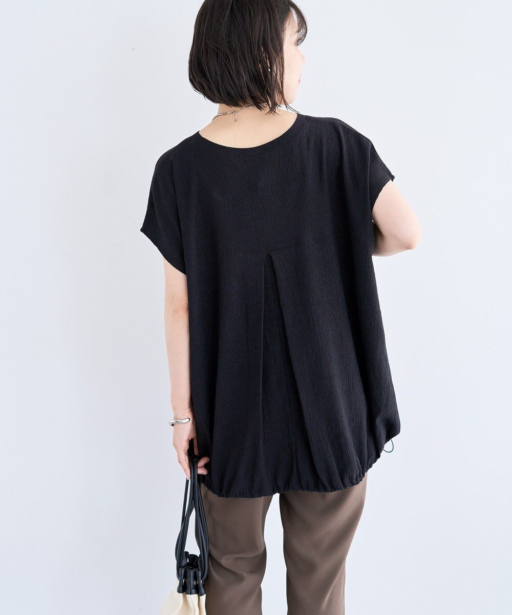 Green Parks 表面カット裾ドロストプルオーバー 