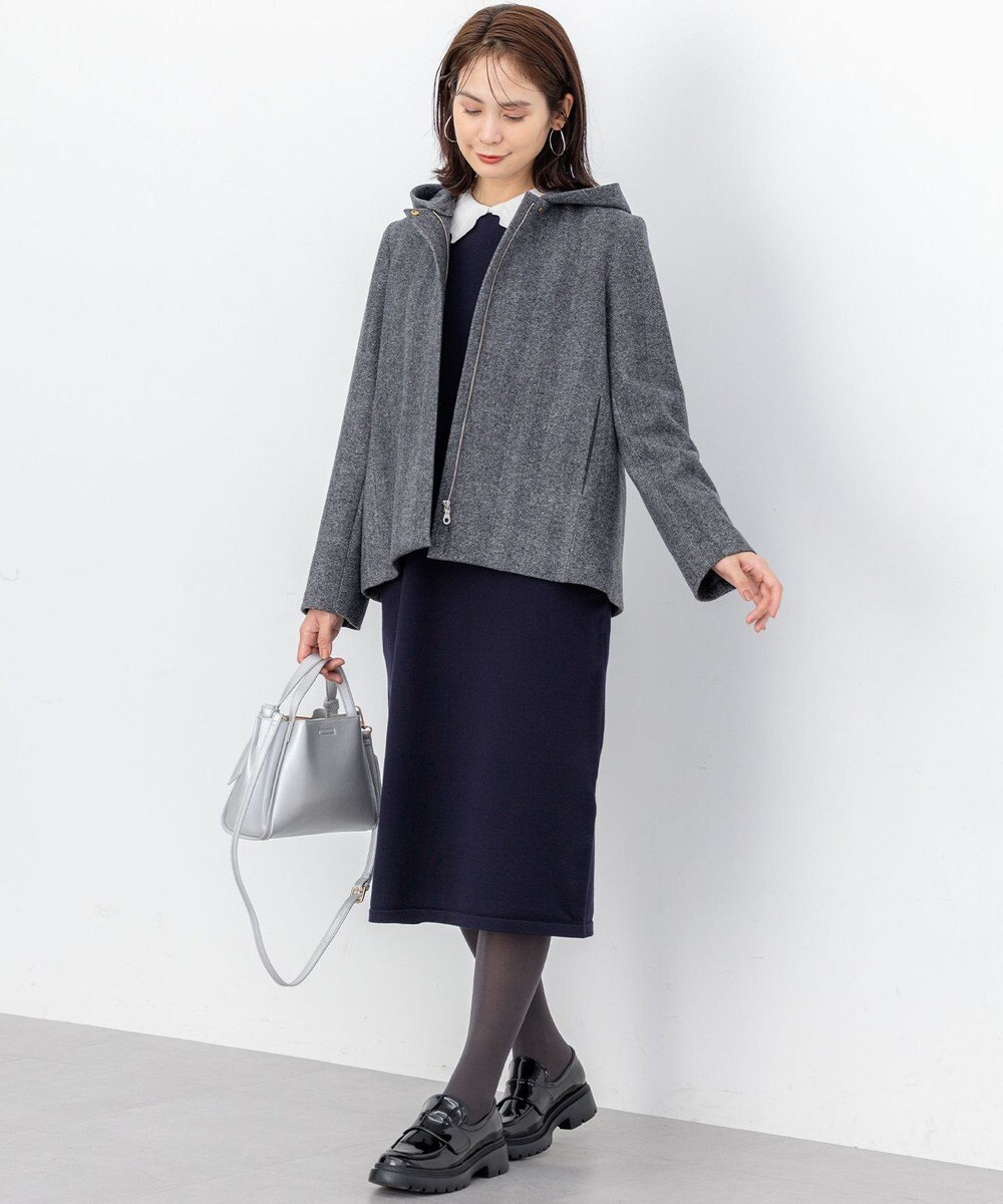 組曲 【加藤ローサさん着用】ボリュームスタッズローファー 