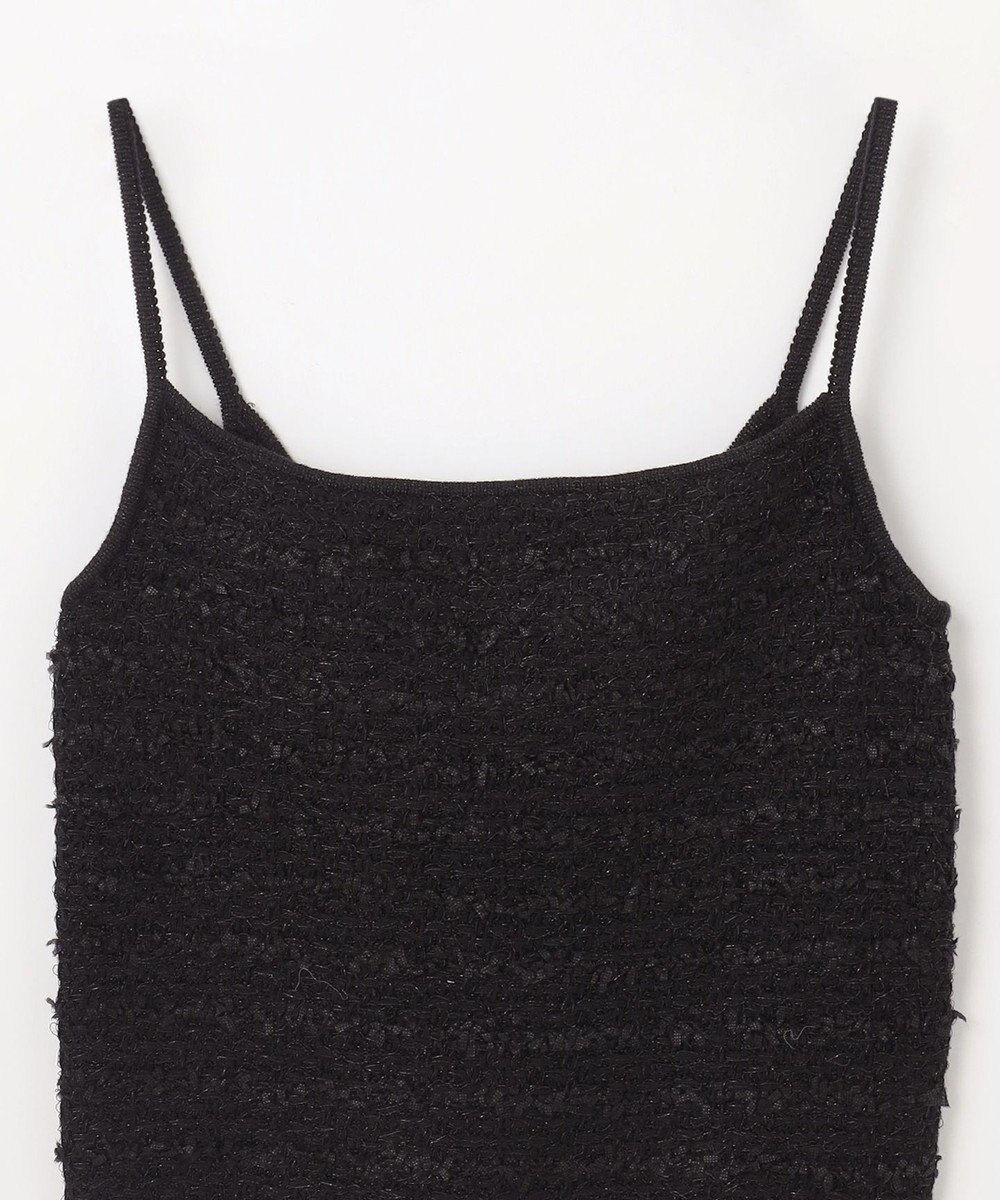 GRACE CONTINENTAL ラメツイードニットキャミ 