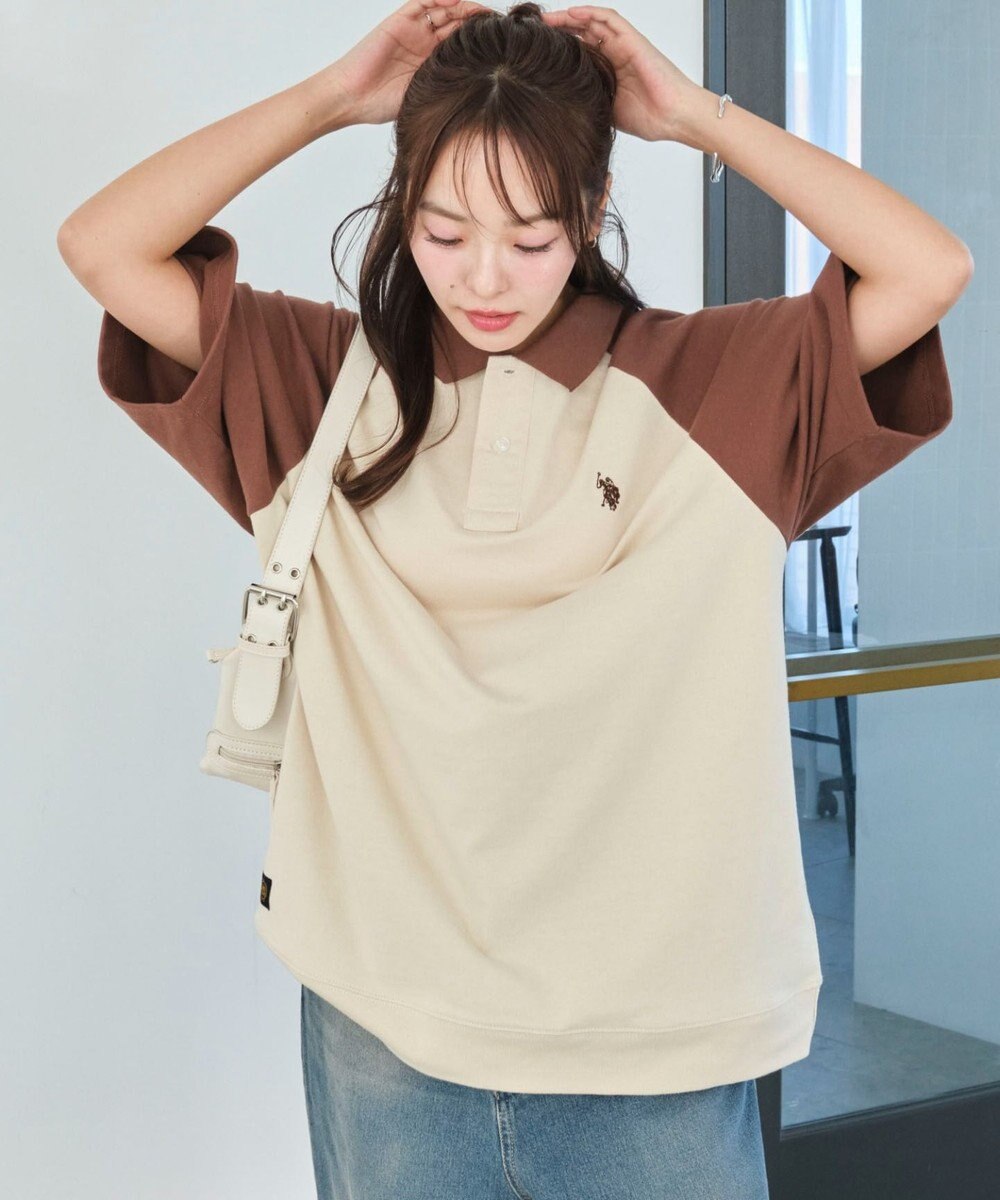 WEGO 【ユニセックス着用ITEM/MLサイズ展開】別注USPOLO　ヘビーウェイトポロT 