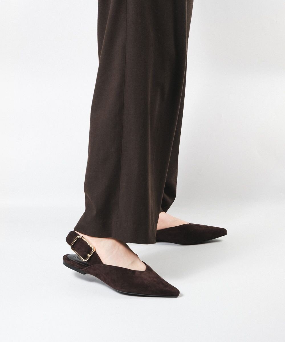 STEVE MADDEN SIANNA Vカットフラットパンプス 