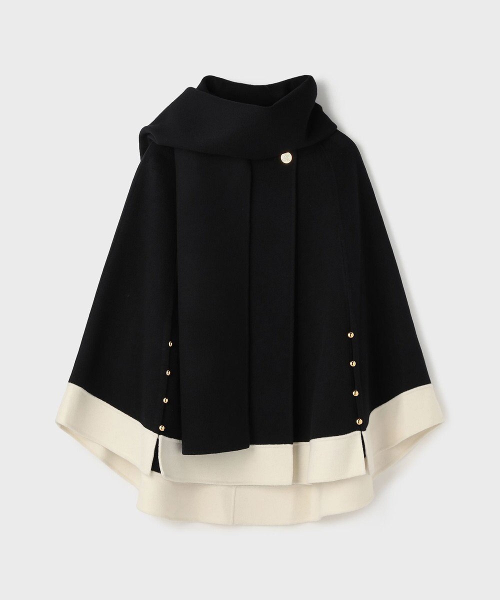 GRACE CONTINENTAL ストール付リバーケープ 