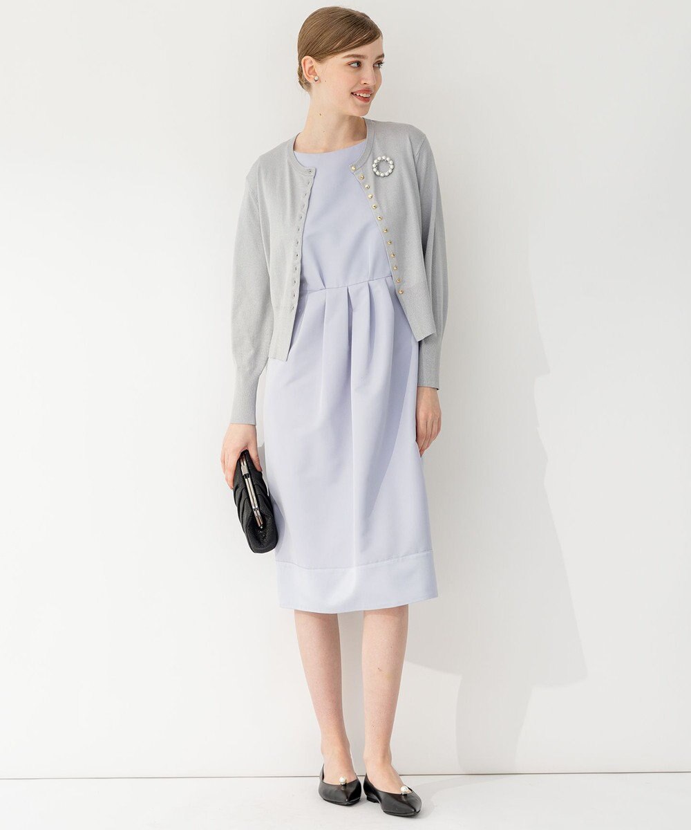 23区 L 【APPLAUDIR】コンパクト ラメカーディガン 