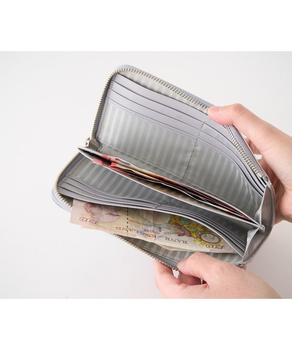 MIYABIYA La quoh with kirakaracho 南蛮七宝アルチザンレザー L字ファスナー財布 