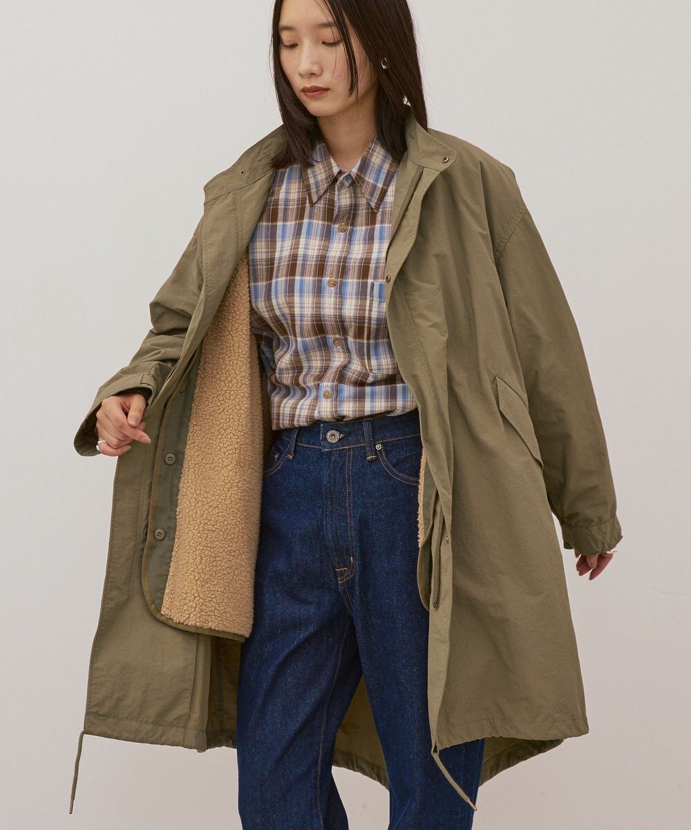 AMERICAN HOLIC 3WAYライナー付きモッズコート 