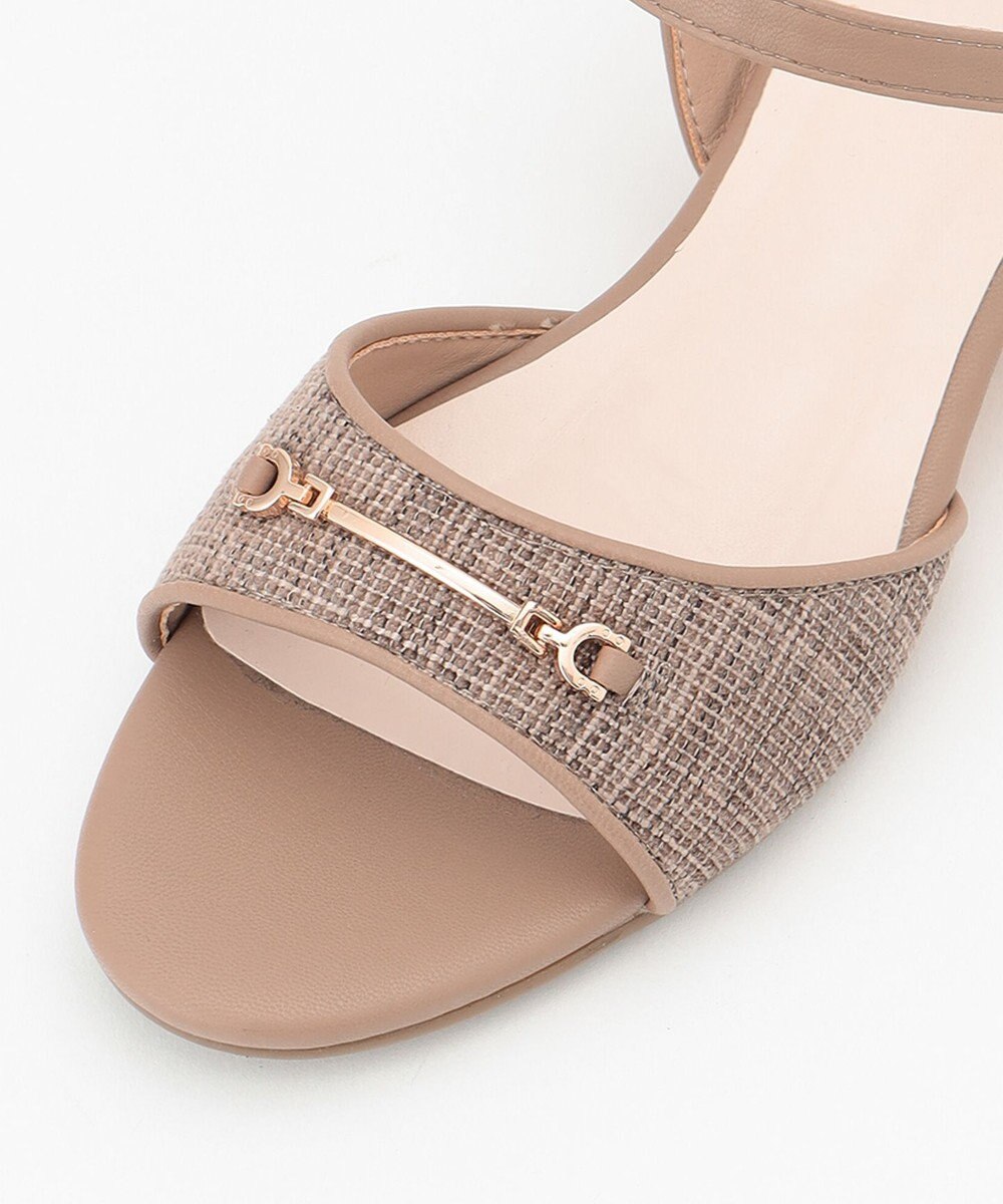 ANY SIS 【美人百花7月号掲載】クラシカルレディプチウエッジ サンダル 