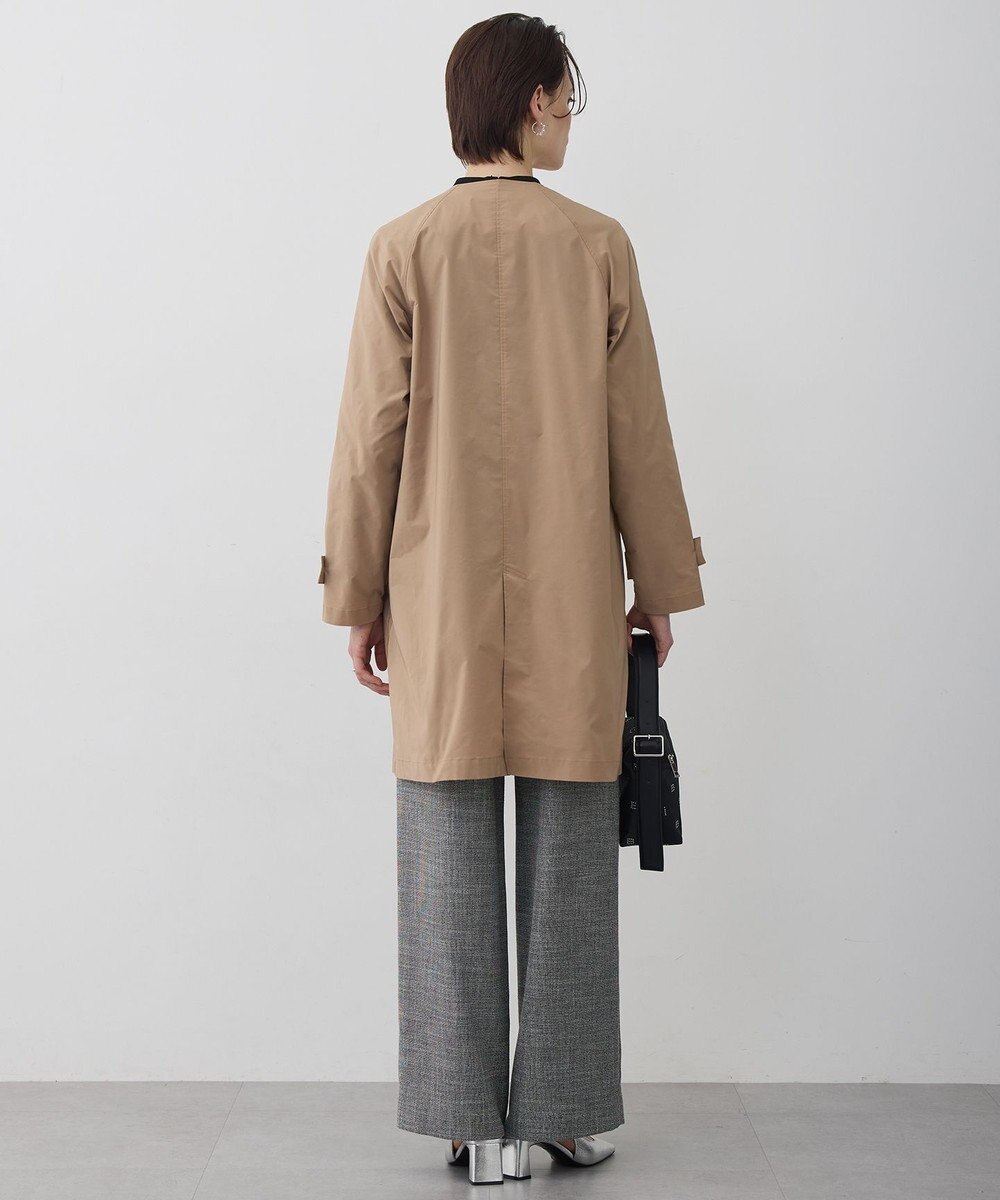 ICB 【2WAY仕様】メモリーストレッチタフタ トレンチコート 