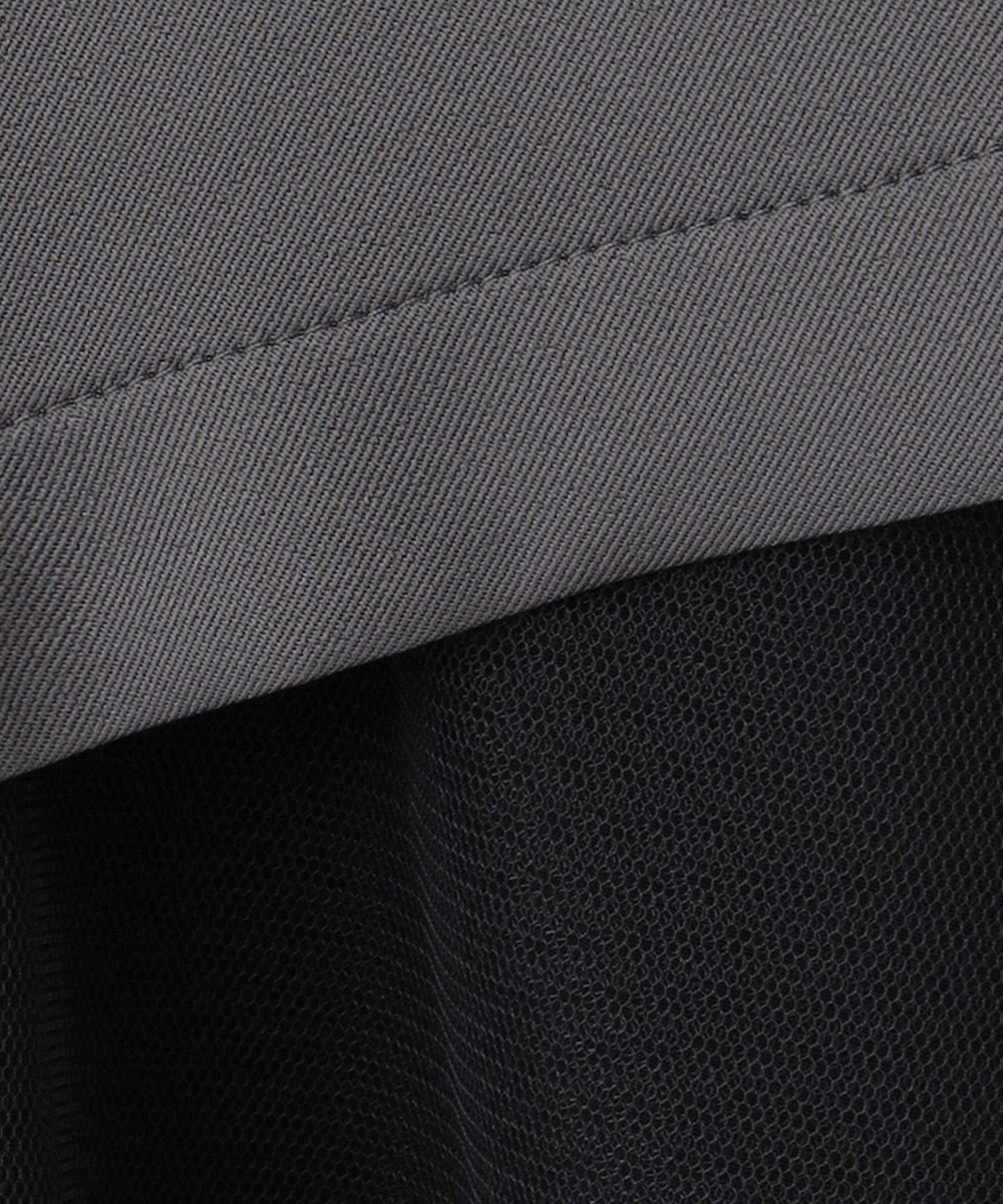 Feroux フレアチュール ジャンパースカート 