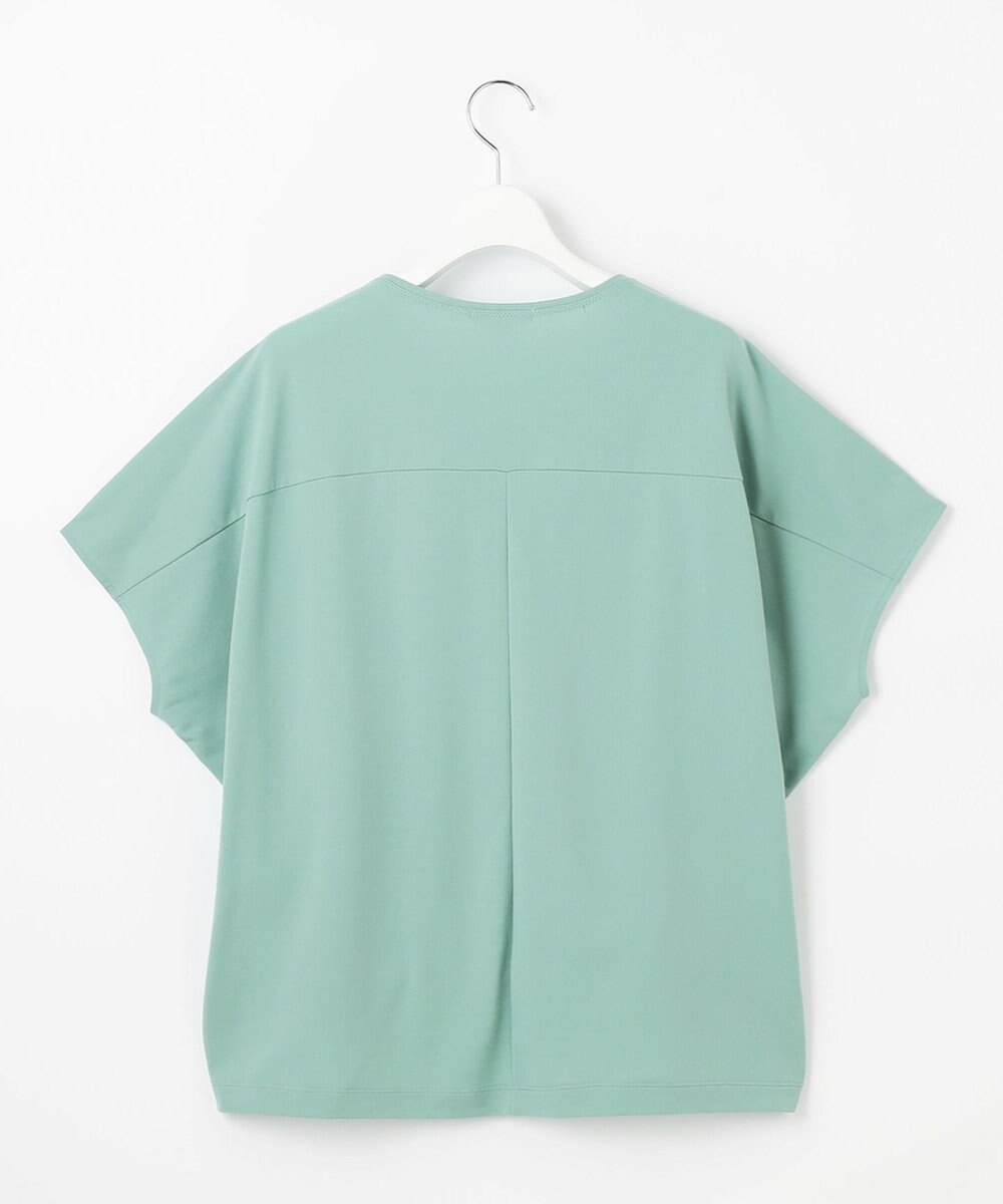 自由区 S 【接触冷感・UVカット・吸水速乾・抗菌防臭・洗える】ハイカウントフォルム Tシャツ 