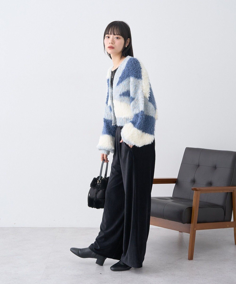 earth music&ecology コーデュロイタックパンツ 