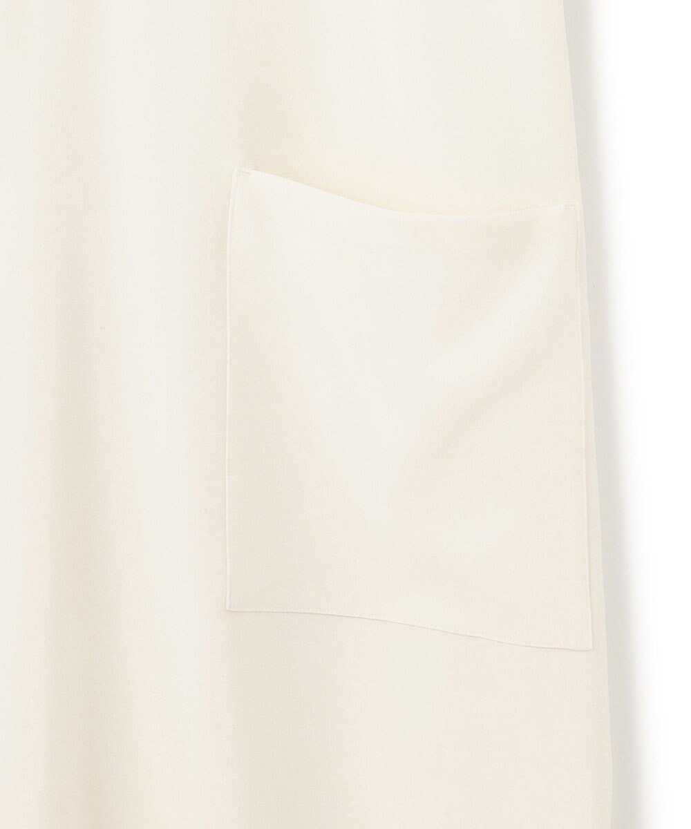 BEIGE， 【洗える】RUE / クロスオーバーVネックワンピース 